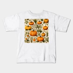 Pumpkin Pattern 4 Kids T-Shirt